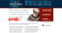 Desktop Screenshot of citizenimpactusa.org